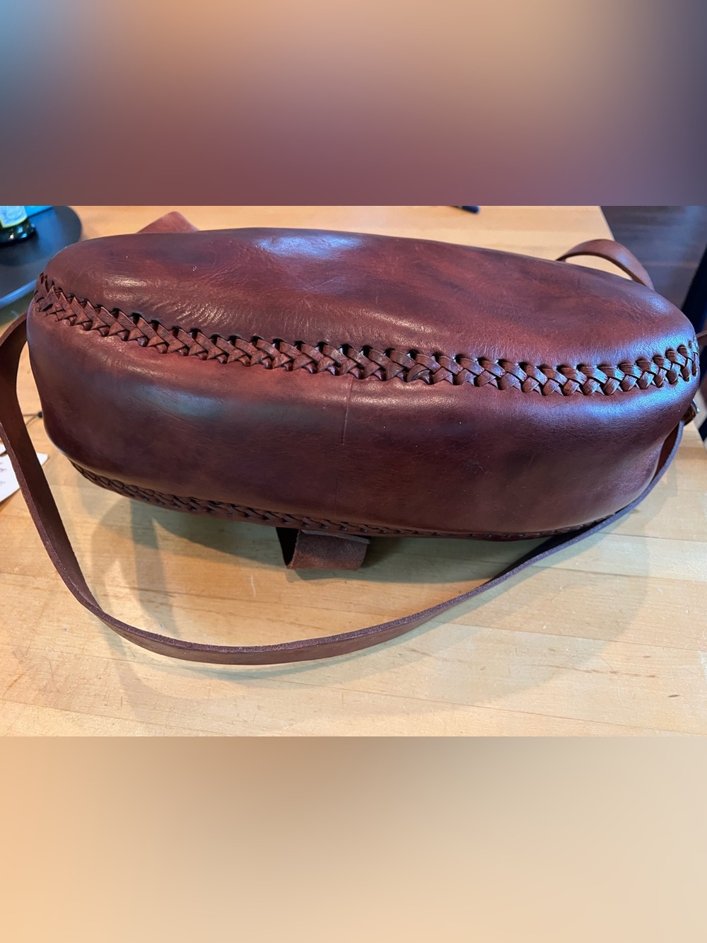 Chuupul Leather Harrison Saddle Tote - Picture 2 of 9